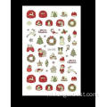 Nagelsticker Xmas 3D geprint